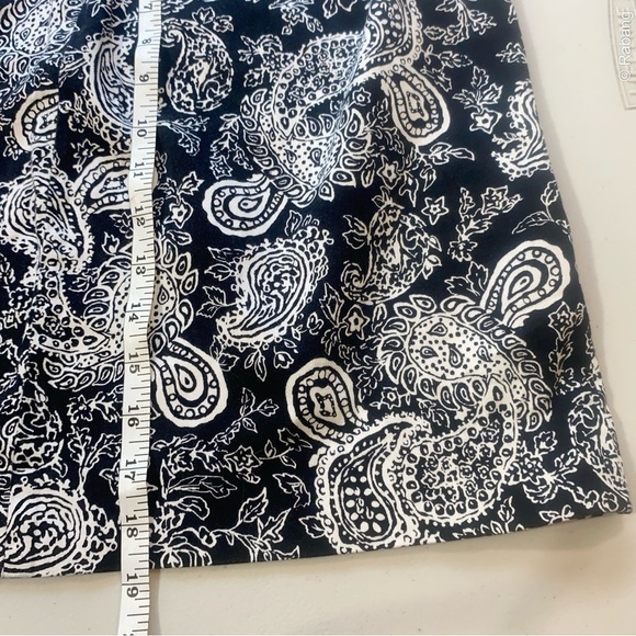 Ralph Lauren Black and White Cocktail Mini Skirt - Picture 7 of 8